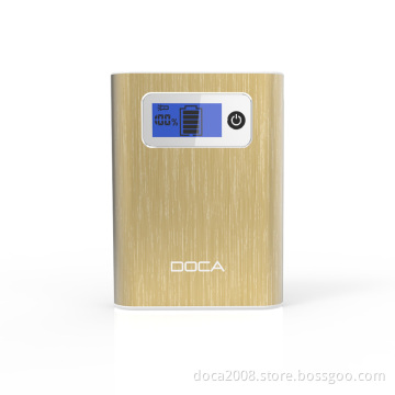 D618 10400MAH POWER BANK Quick charger 12v/1.5A 5V/2.4A